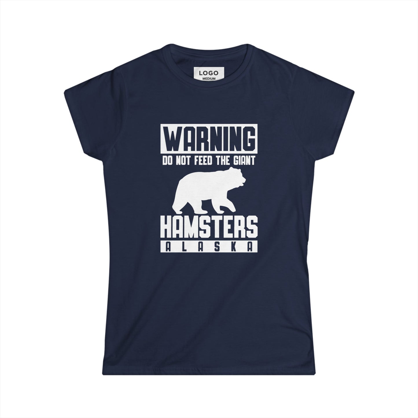 Warning Dont Feed — Ladies Tee