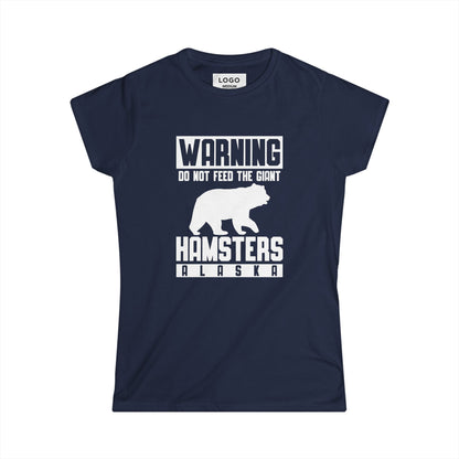 Warning Dont Feed — Ladies Tee