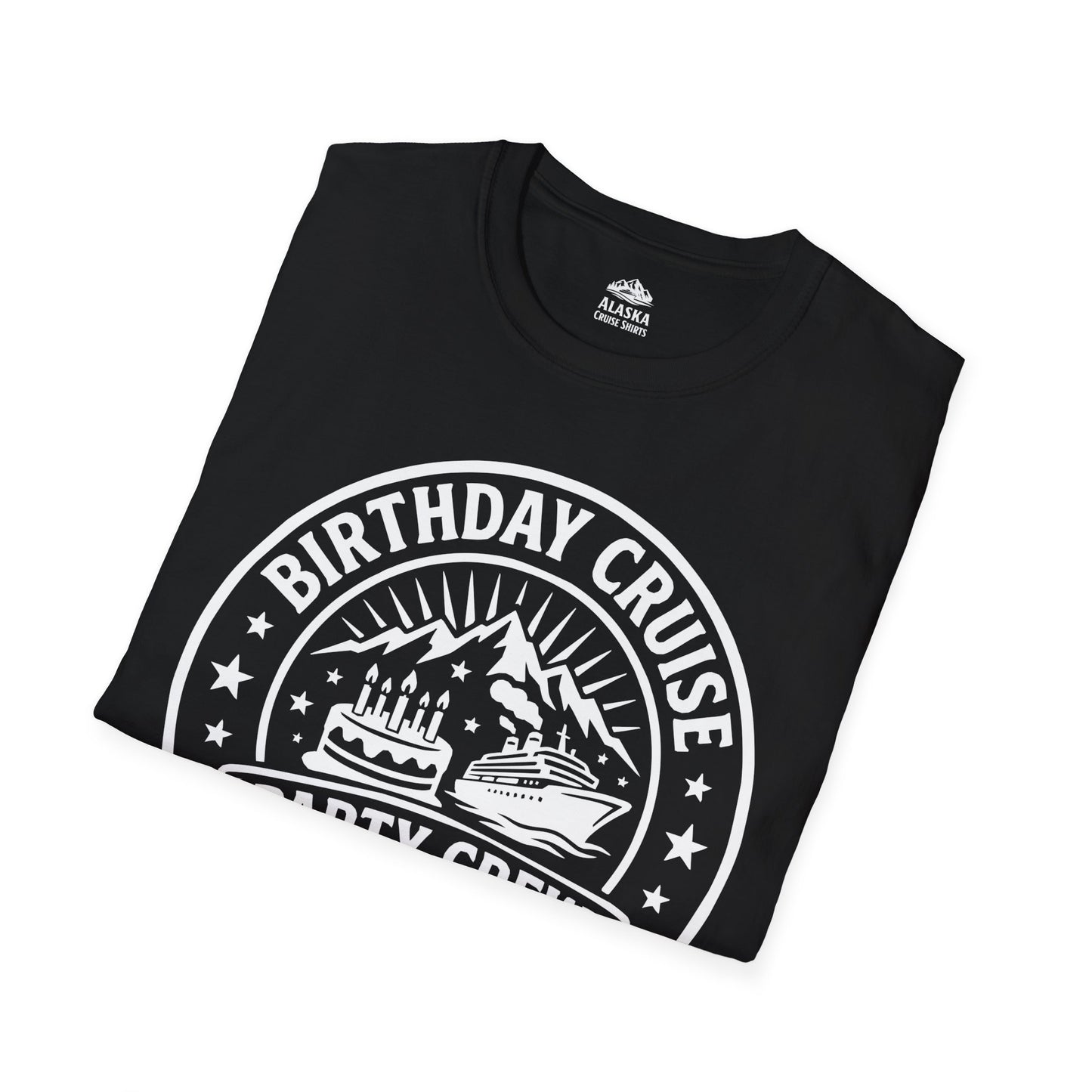 Alaska Birthday Cruise Party Crew 2026 Shirt For Group Travelers — T-Shirt
