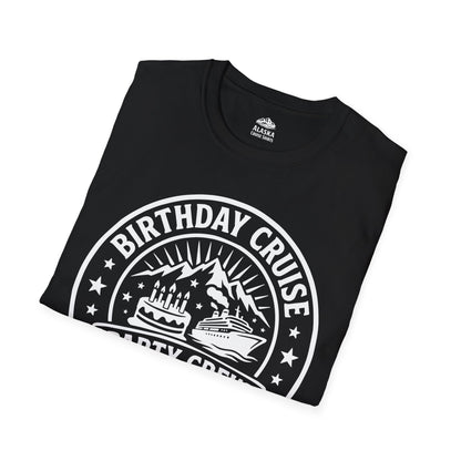Alaska Birthday Cruise Party Crew 2026 Shirt For Group Travelers — T-Shirt