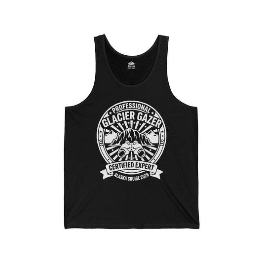 Professional Glacier Gazer Certified Expert Alaska Cruise Shirt — Tank Top