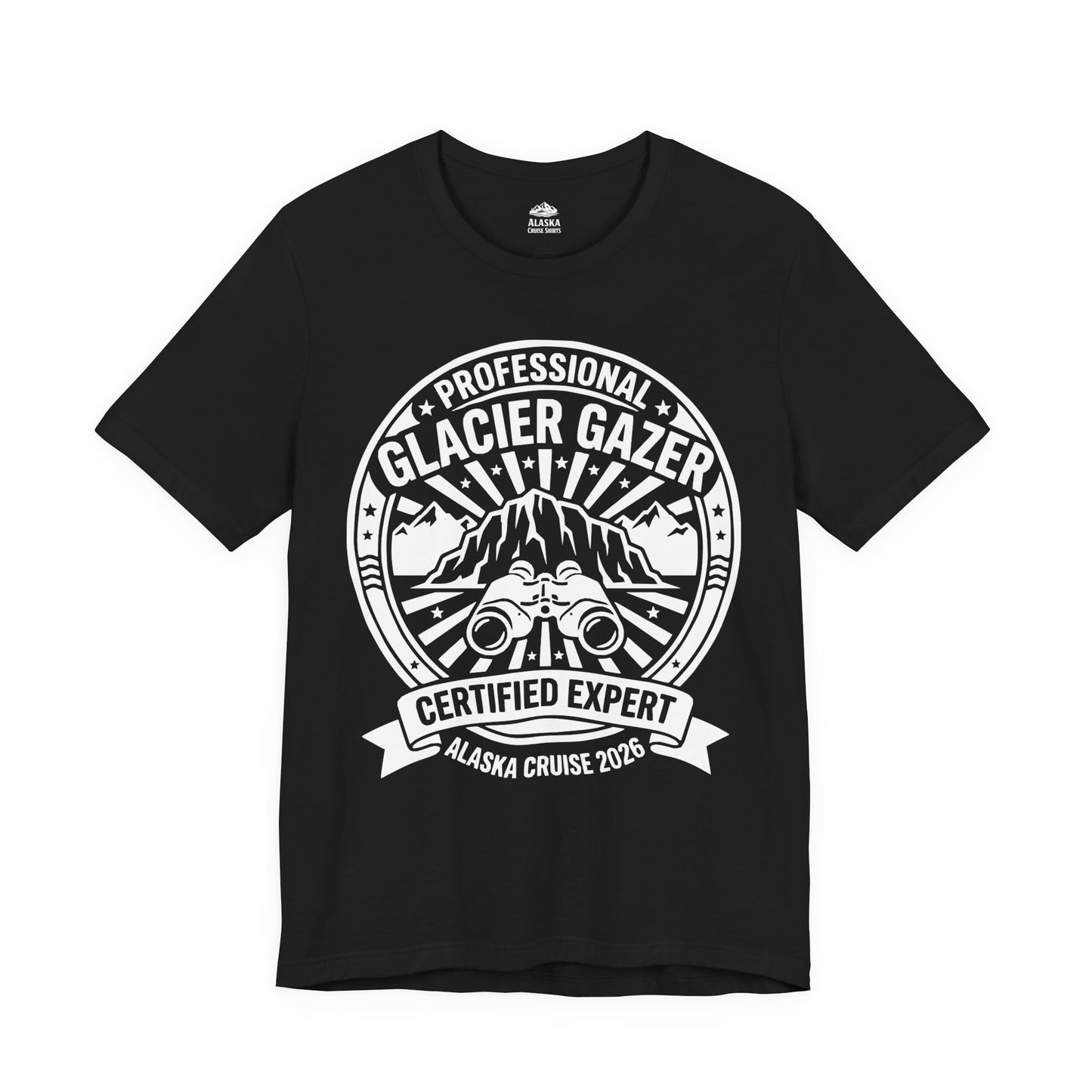 Professional Glacier Gazer Certified Expert Alaska Cruise Shirt — Premium Tee