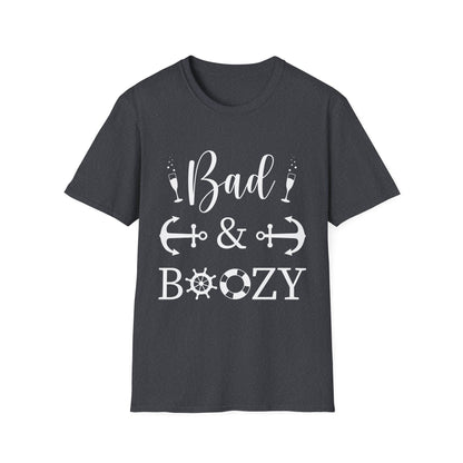 Bad and Boozy Cuise Tee — T-Shirt
