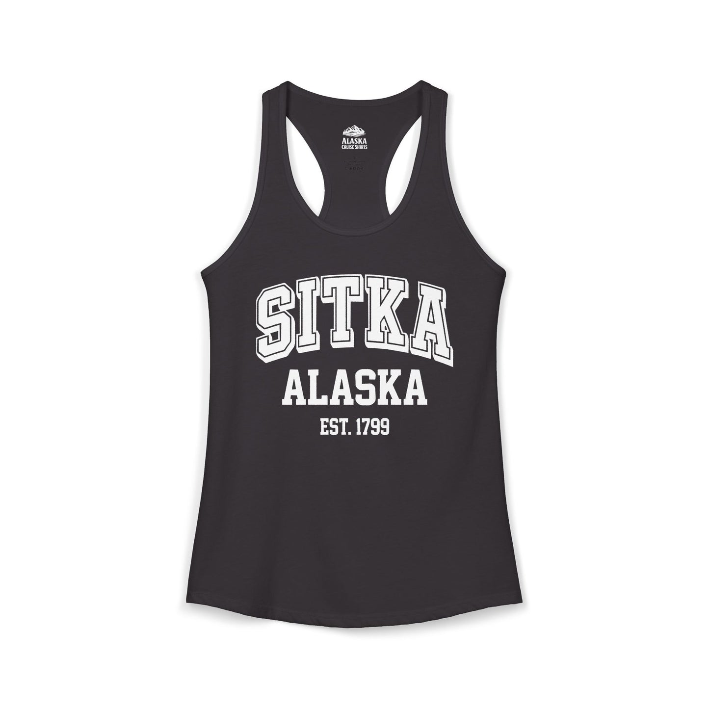 Sitka Alaska Established 1799 Vintage Souvenir Shirt — Ladies Tank