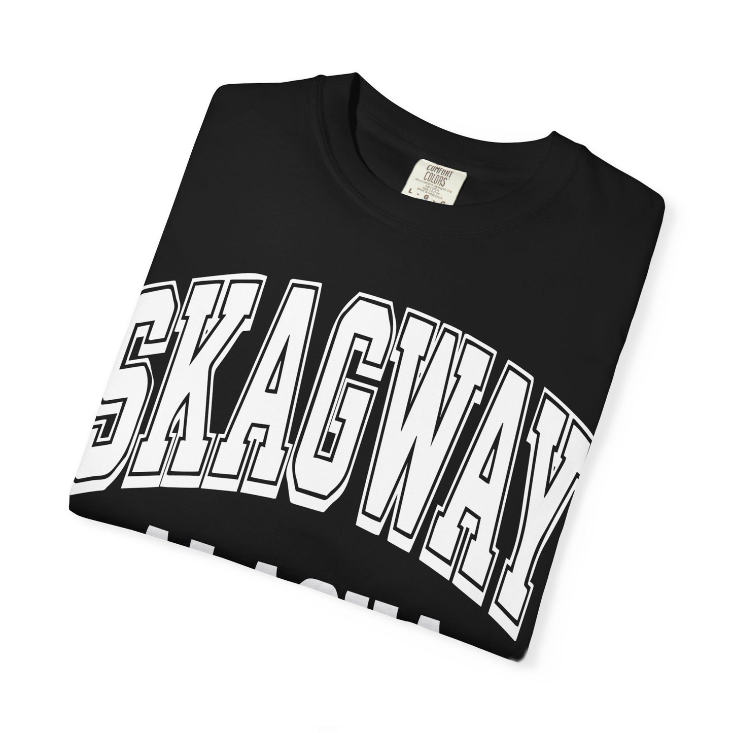 Skagway Alaska Est 1897 Vintage Collegiate Souvenir Shirt — Comfort