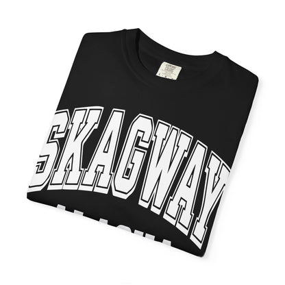 Skagway Alaska Est 1897 Vintage Collegiate Souvenir Shirt — Comfort