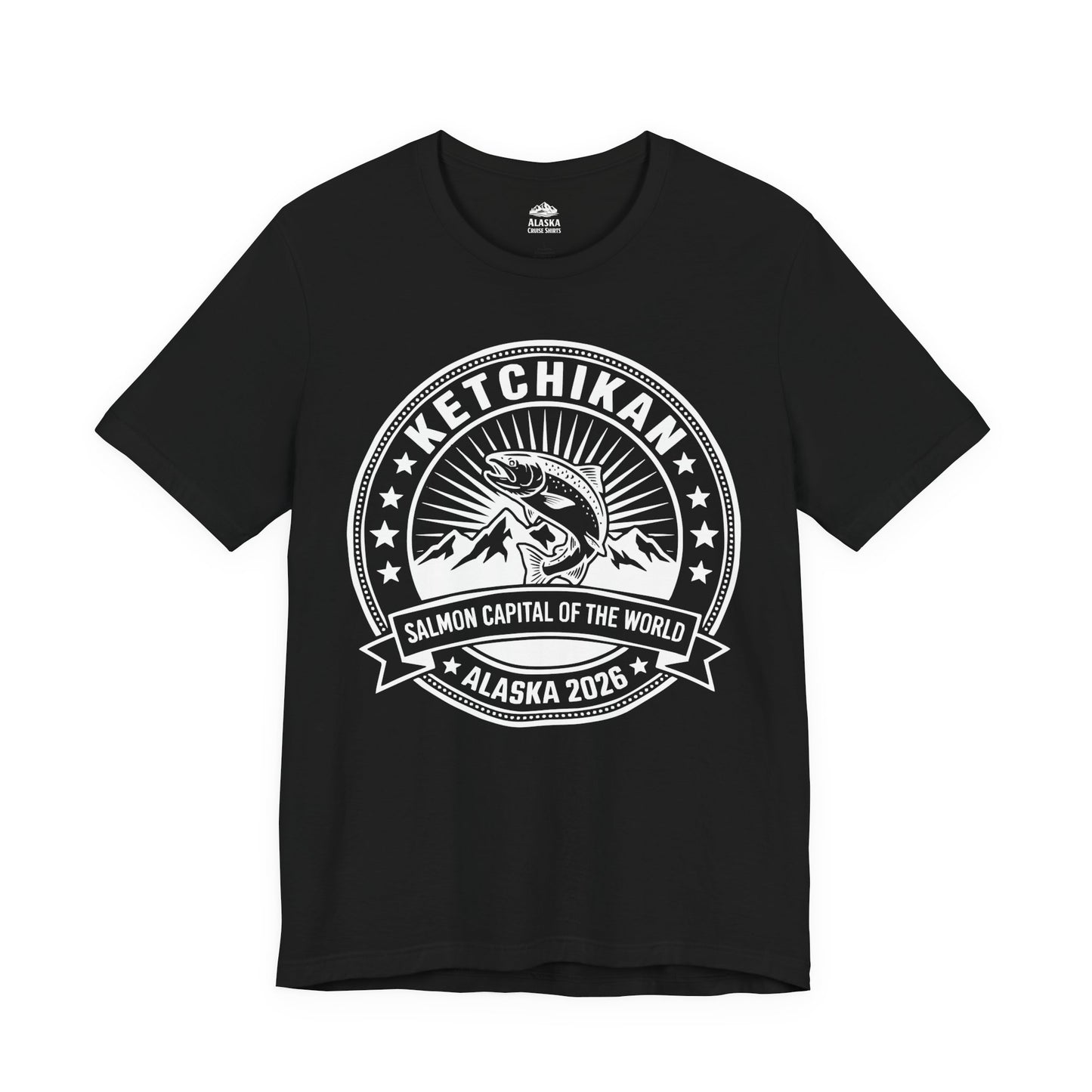Ketchikan Alaska Salmon Capital Vintage T-Shirt for 2026 Travel — Premium Tee