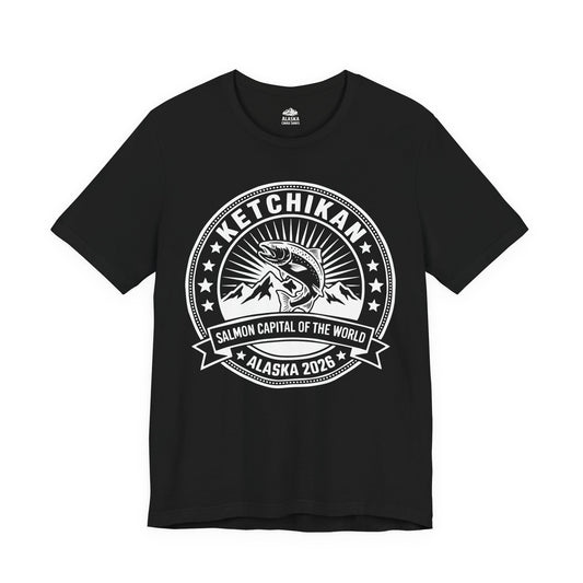 Ketchikan Alaska Salmon Capital Vintage T-Shirt for 2026 Travel — Premium Tee