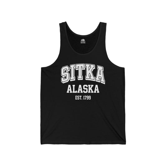 Sitka Alaska Established 1799 Vintage Souvenir Shirt — Tank Top