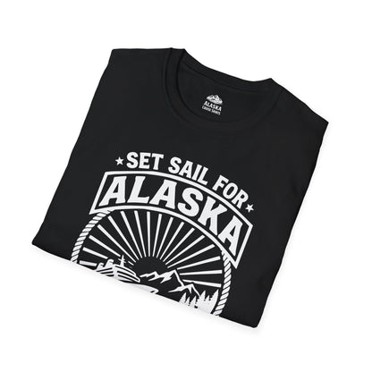 Set Sail for Alaska 2026 Adventure Vintage Cruise Shirt — T-Shirt