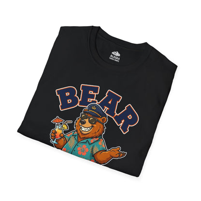 Bear On Board Alaska 2026 Funny Tropical Cruise T-Shirt — T-Shirt