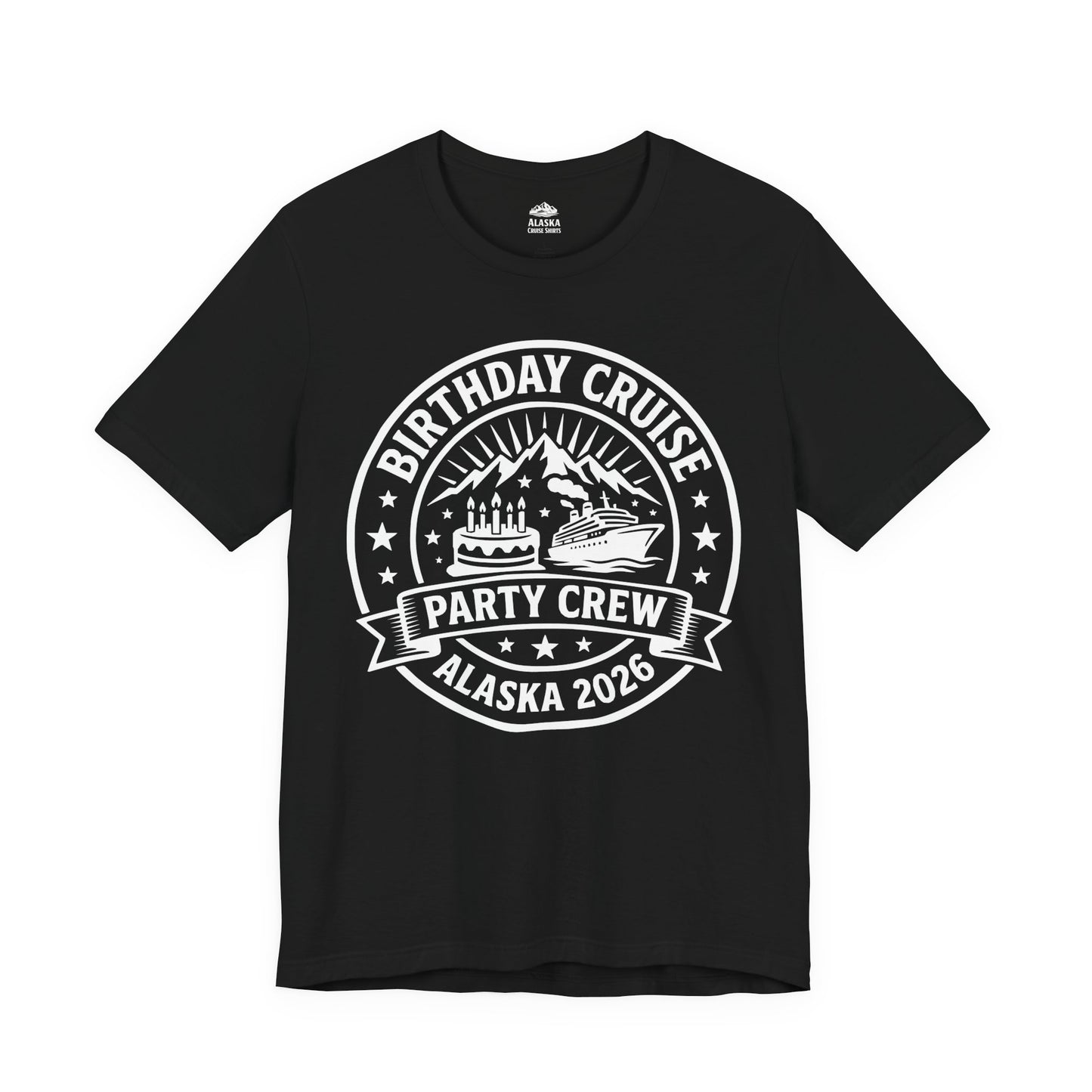 Alaska Birthday Cruise Party Crew 2026 Shirt For Group Travelers — Premium Tee