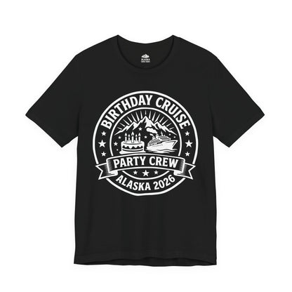 Alaska Birthday Cruise Party Crew 2026 Shirt For Group Travelers — Premium Tee