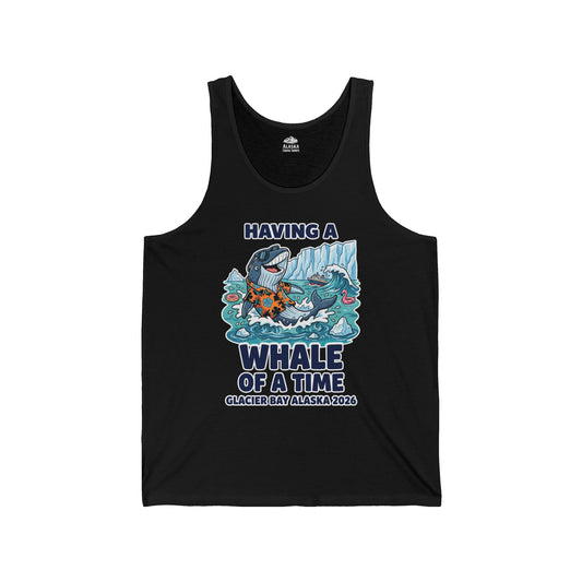 Having a Whale of a Time Glacier Bay Alaska Cruise Shirt 2026 — Tank Top