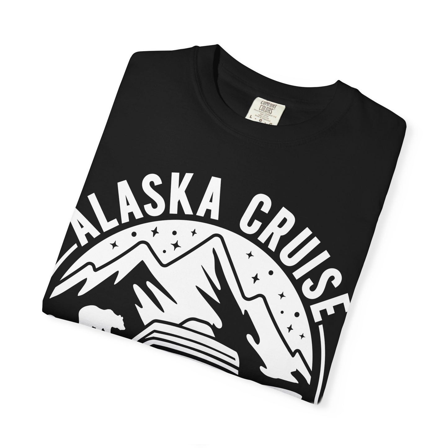 Alaska Cruise Adventure 2026 Shirt - Mountains Wildlife and Ship Retro Comfort - View 3 - Alaska Cruise Shirts