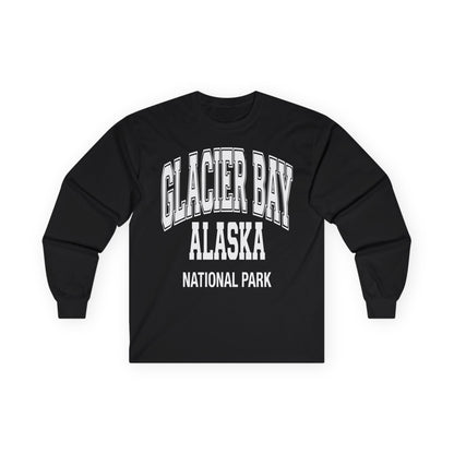 Glacier Bay Alaska National Park Classic Souvenir T-Shirt — Long Sleeve