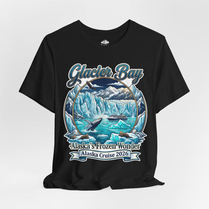 Glacier Bay Alaska Cruise 2026 Wildlife Adventure Souvenir Shirt Premium Tee - View 4 - Alaska Cruise Shirts