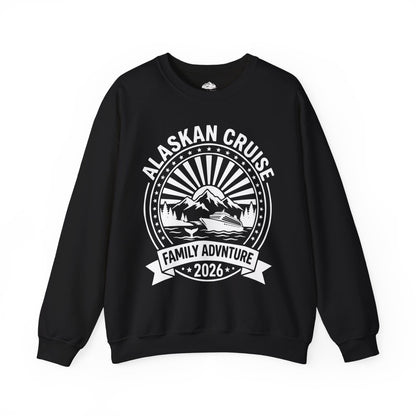 Alaskan Cruise Family Adventure 2026 Vacation Souvenir Shirt — Sweatshirt