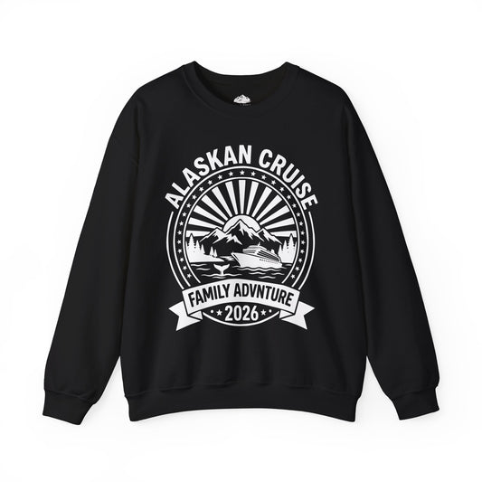 Alaskan Cruise Family Adventure 2026 Vacation Souvenir Shirt — Sweatshirt