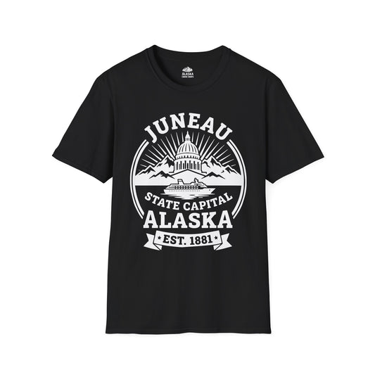 Juneau Alaska State Capital Vintage Cruise Souvenir Shirt — T-Shirt