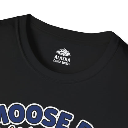 Funny Moose Alaska Cruise Birthday Shirt for 2026 Celebration — T-Shirt