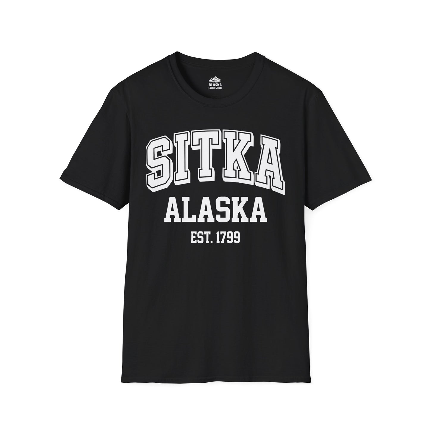 Sitka Alaska Established 1799 Vintage Souvenir Shirt — T-Shirt