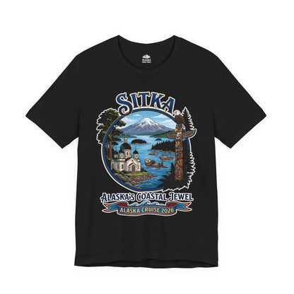 Sitka Alaska Cruise 2026 Alaska's Coastal Jewel Travel Souvenir Shirt — Premium Tee