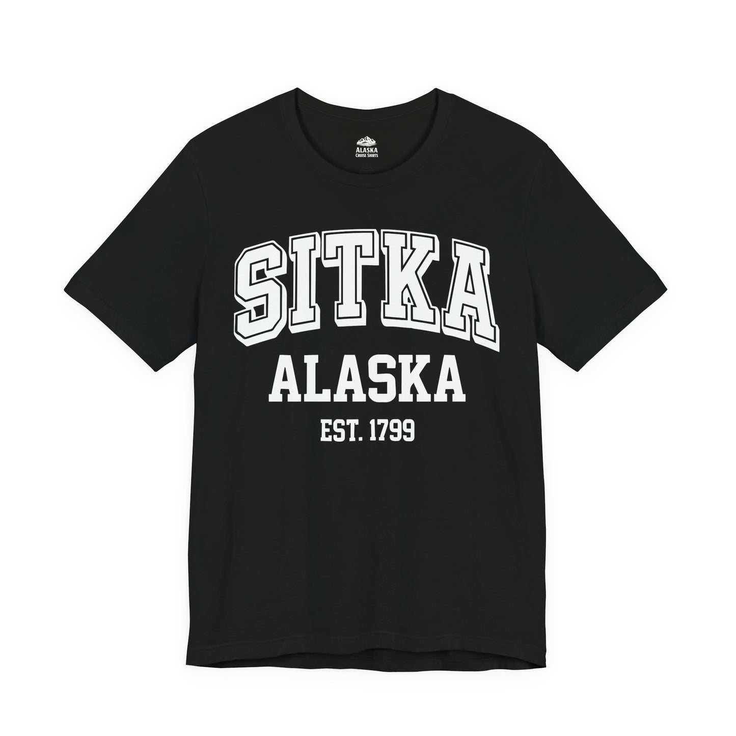 Sitka Alaska Established 1799 Vintage Souvenir Shirt — Premium Tee