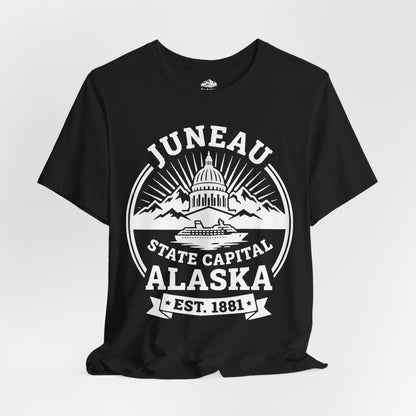 Juneau Alaska State Capital Vintage Cruise Souvenir Shirt — Premium Tee
