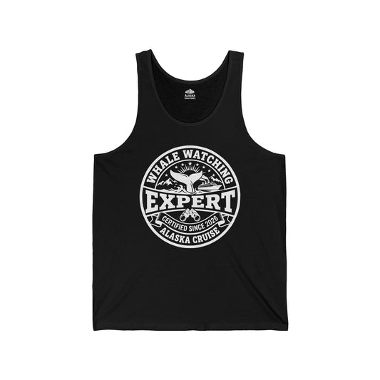 Alaska Cruise Whale Watching Expert Shirt for Travel Lovers — Tank Top
