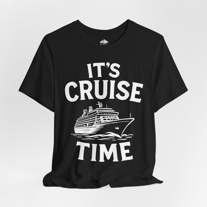 It’s Cruise Time Nautical Ship Vacation Travel T-Shirt Premium Tee - View 4 - Alaska Cruise Shirts