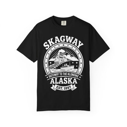 Vintage Skagway Alaska Gateway to the Klondike Souvenir Shirt — Comfort