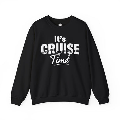 It’s Cruise Time Nautical Vacation Shirt for Cruise Travelers — Sweatshirt