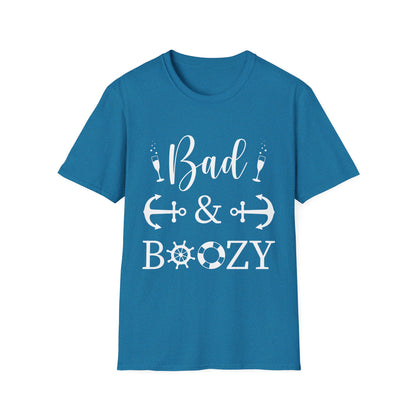 Bad and Boozy Cuise Tee — T-Shirt