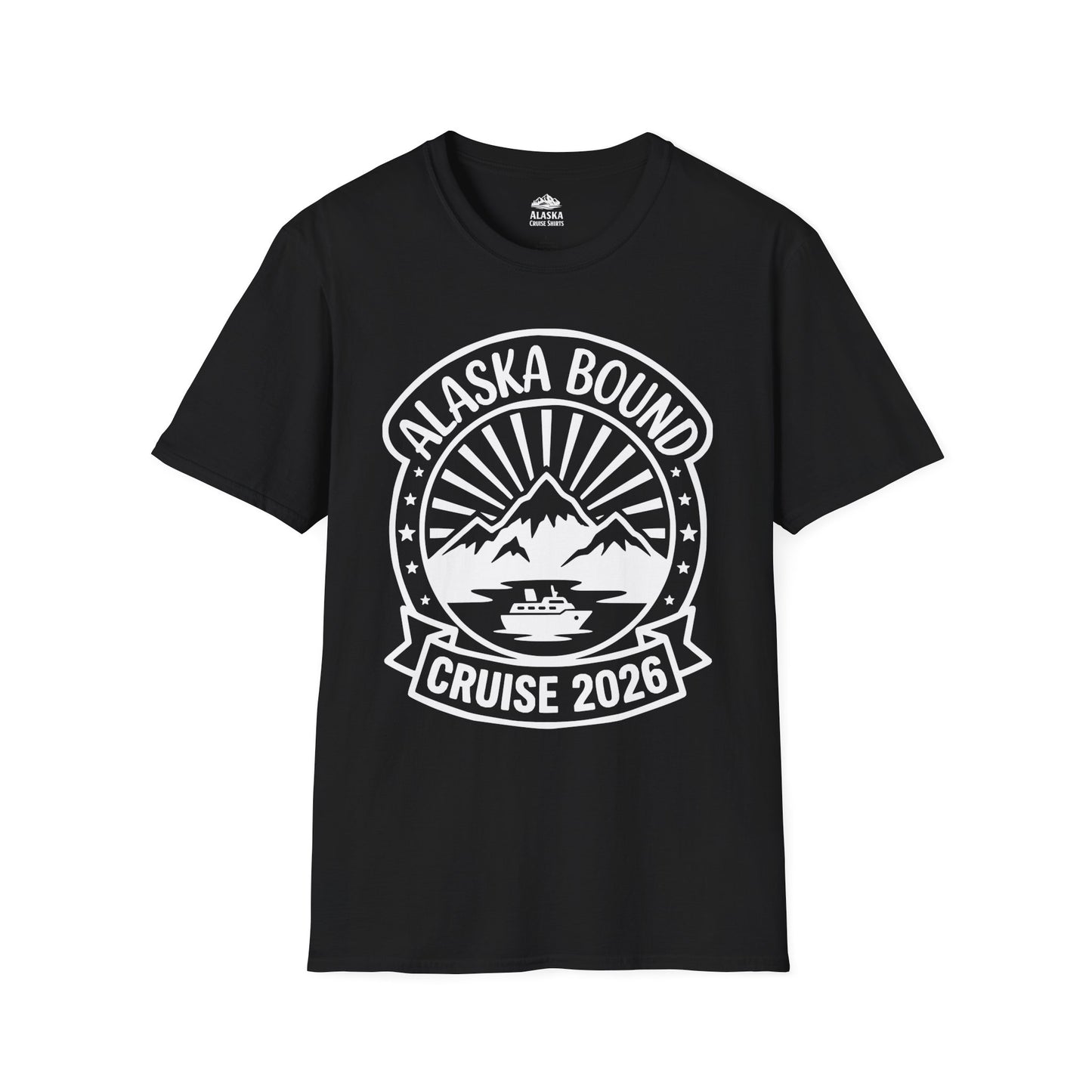 Alaska Bound Cruise 2026 Adventure Travel Graphic Shirt — T-Shirt