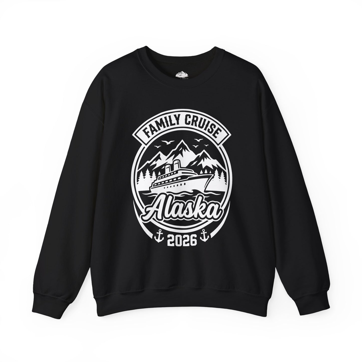 Alaska Family Cruise 2026 Scenic Mountains Group Vacation Shirt — Sweatshirt