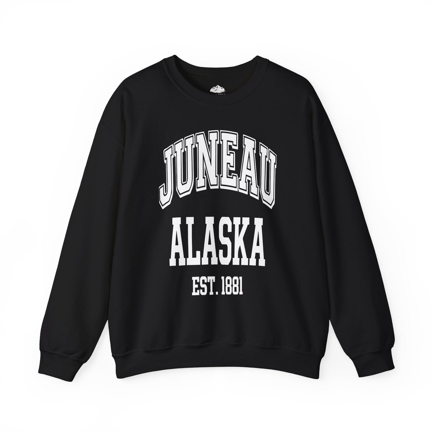 Juneau Alaska Est 1881 Classic Collegiate Souvenir Shirt — Sweatshirt