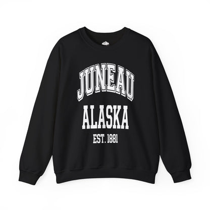 Juneau Alaska Est 1881 Classic Collegiate Souvenir Shirt — Sweatshirt