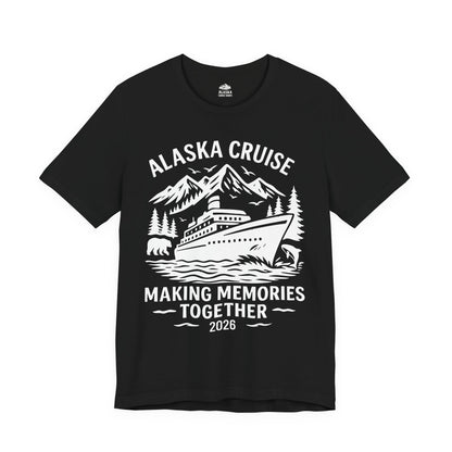 Alaska Cruise Shirt - Wildlife Adventure Family Memories 2026 Premium Tee - Alaska Cruise Shirts