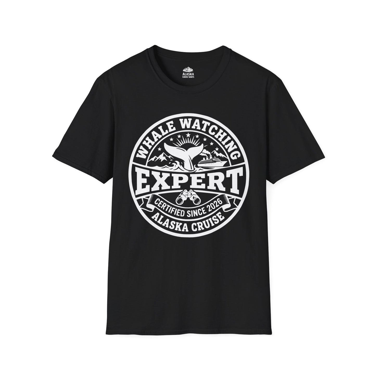 Alaska Cruise Whale Watching Expert Shirt for Travel Lovers — T-Shirt