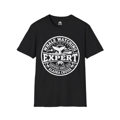 Alaska Cruise Whale Watching Expert Shirt for Travel Lovers — T-Shirt