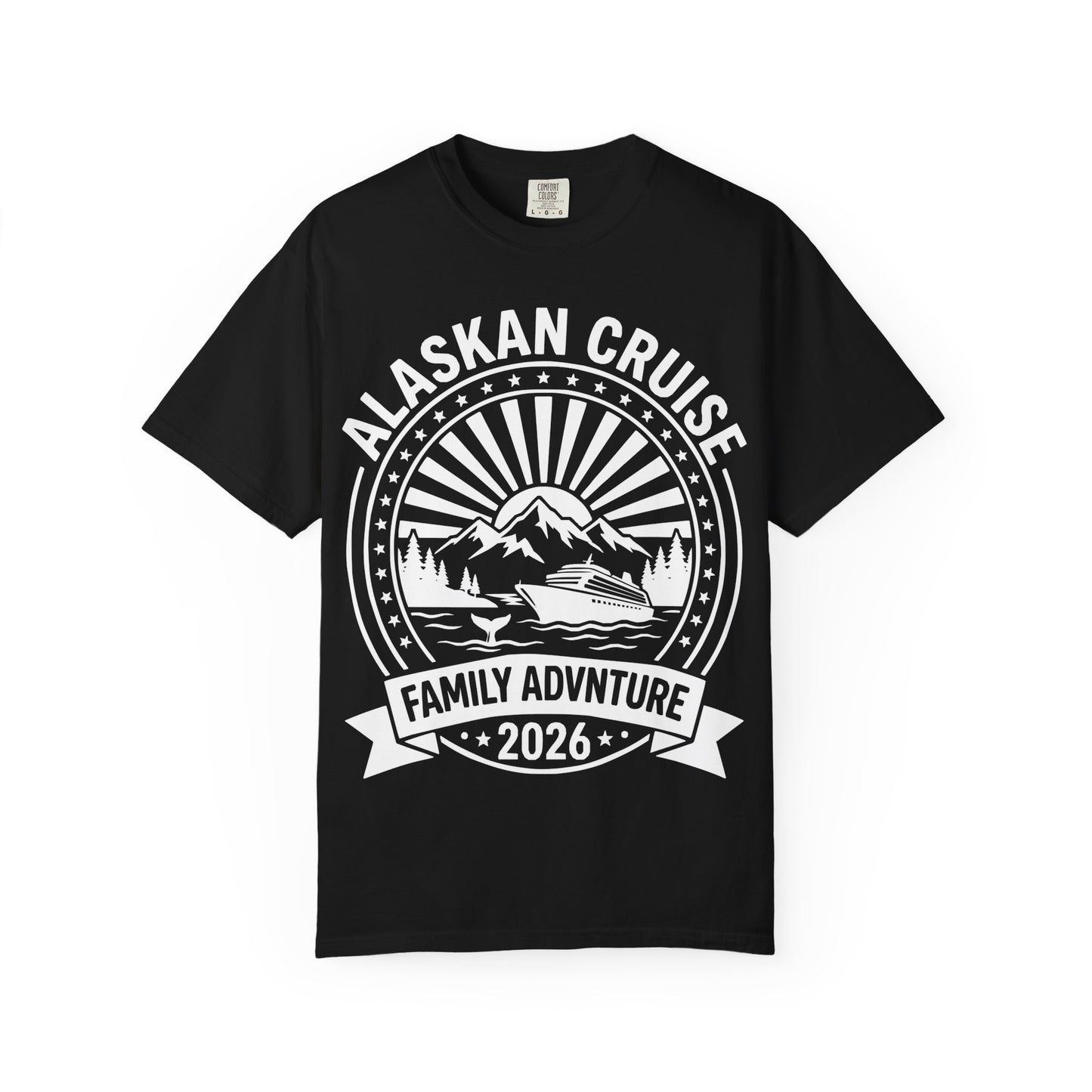 Alaskan Cruise Family Adventure 2026 Vacation Souvenir Shirt — Comfort