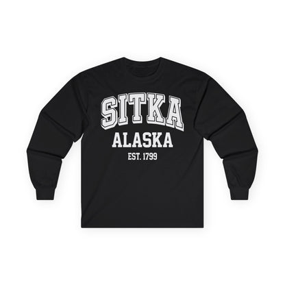 Sitka Alaska Established 1799 Vintage Souvenir Shirt — Long Sleeve