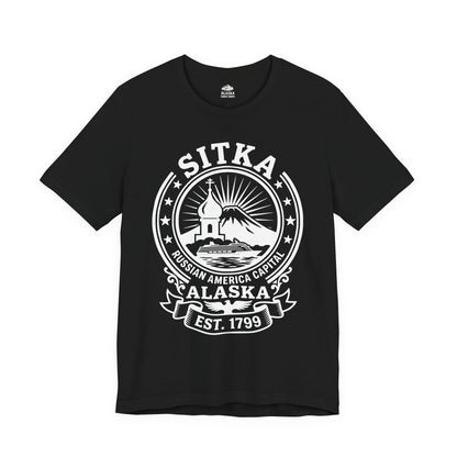 Sitka Alaska Russian America Heritage Cruise T-Shirt Est 1799 — Premium Tee