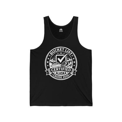 Bucket List Certified Alaska Cruise 2026 Vacation Shirt — Tank Top