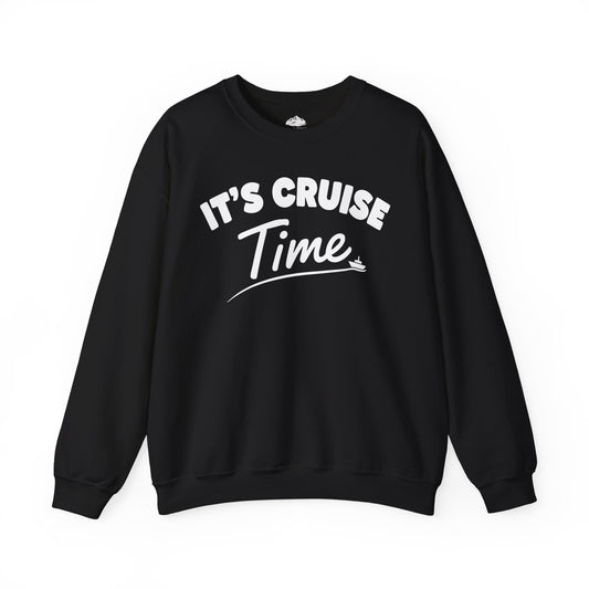 Fun Cruise Time Vacation Shirt for Cruise Lovers and Groups — Sweatshirt