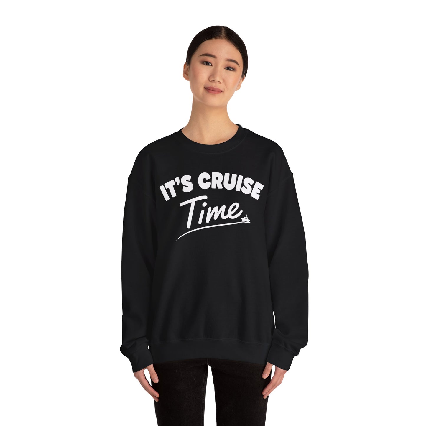 Fun Cruise Time Vacation Shirt for Cruise Lovers and Groups — Sweatshirt