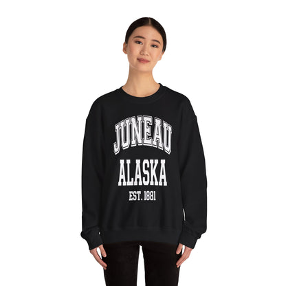 Juneau Alaska Est 1881 Classic Collegiate Souvenir Shirt — Sweatshirt