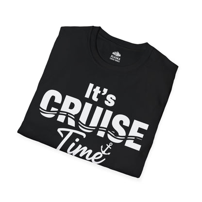 It’s Cruise Time Nautical Vacation Shirt for Cruise Travelers — T-Shirt