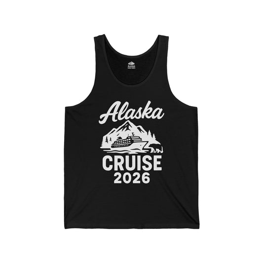 Alaska Cruise 2026 Nature Adventure Souvenir T-Shirt — Tank Top